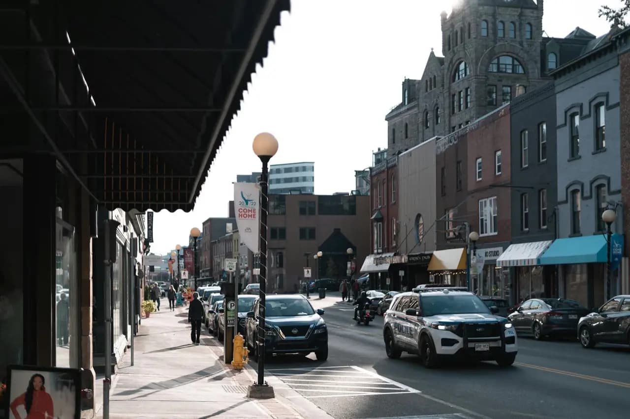 Bâtiments patrimoniaux en pierre calcaire de Kingston, Ontario